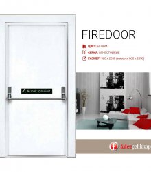 Двери стальные Fire Door